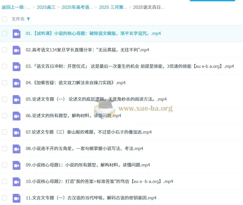 2025高三高考语文三月聚粮百日冲刺课程：荡平玄学诅咒