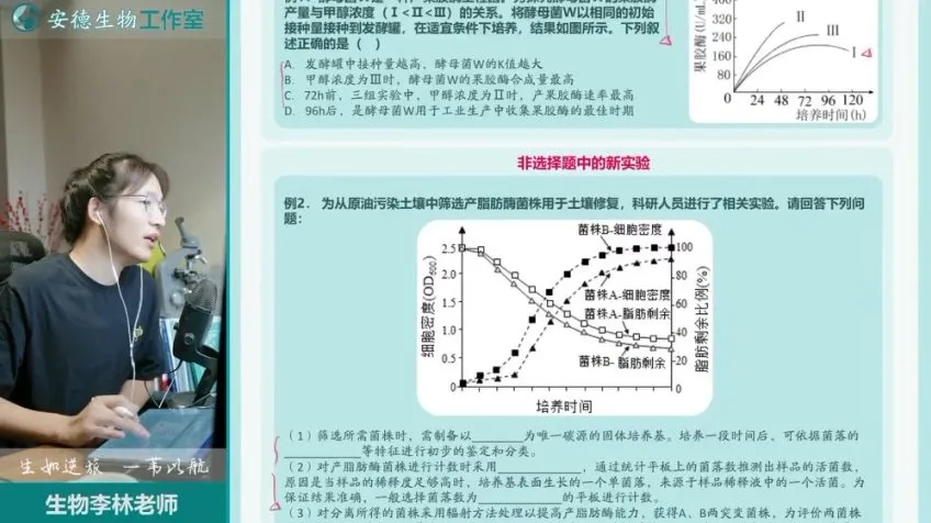 李林高二生物必修课：稳态调节与基因工程精讲