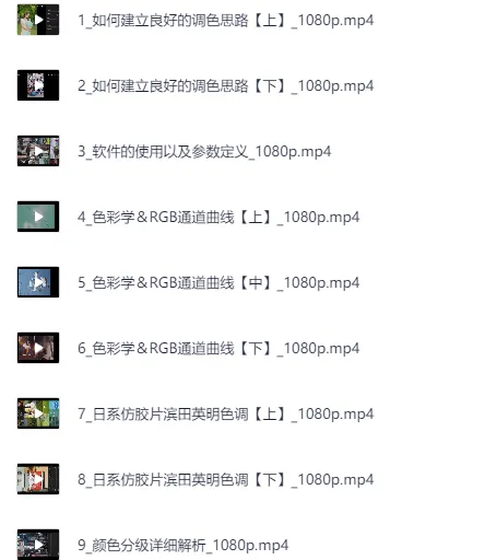 零基础玩转手机调色与修图课