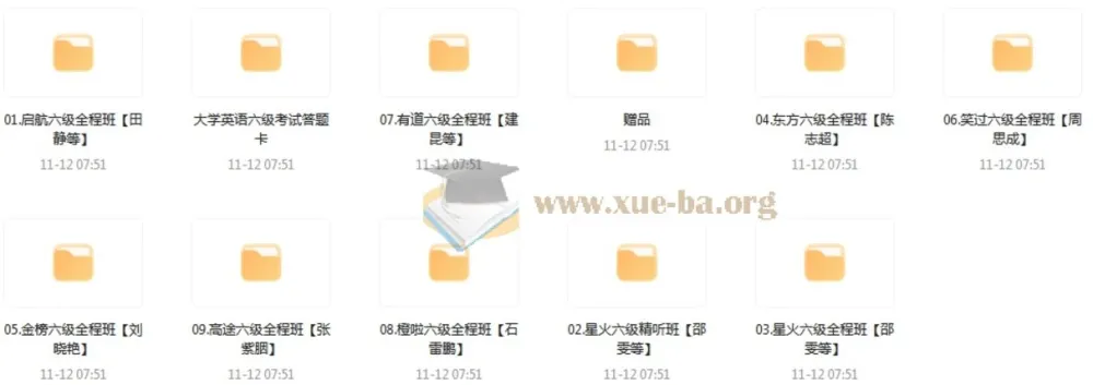 2024年12月英语六级VIP全程班