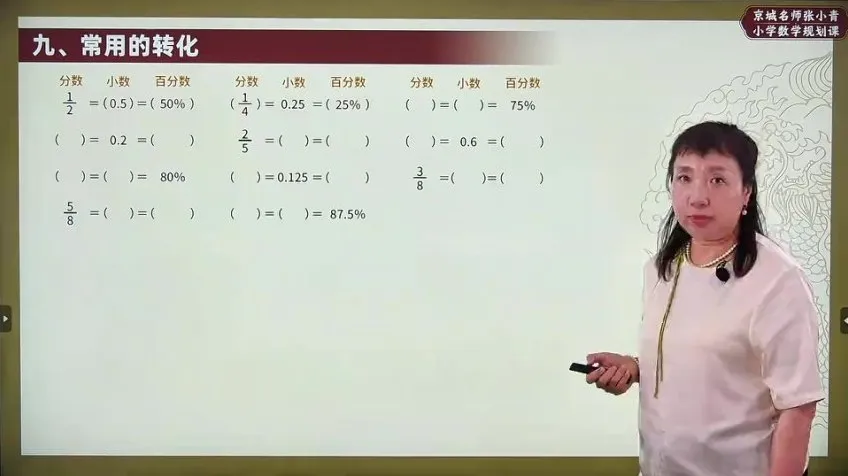 张小青35年教学经验：小学数学全阶段家长规划课