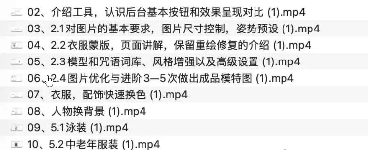 AI模特进阶课程：0基础高效生成逼真电商模特图