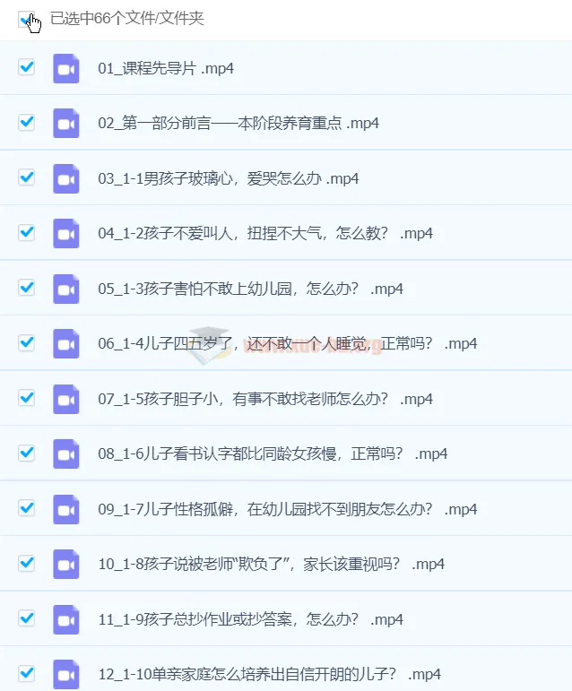 盛国恒《男孩成长中的61个问题》在线视频课
