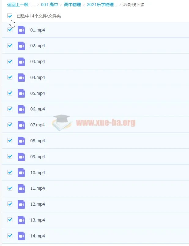 2021高考物理李玮玮哥线下课精讲合集