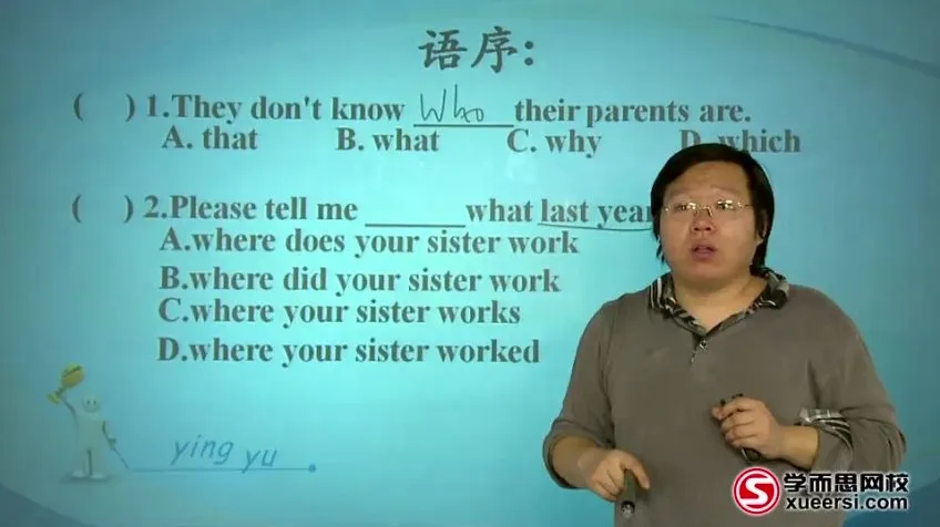 刘飞飞六次课攻克初二英语语法高频考点