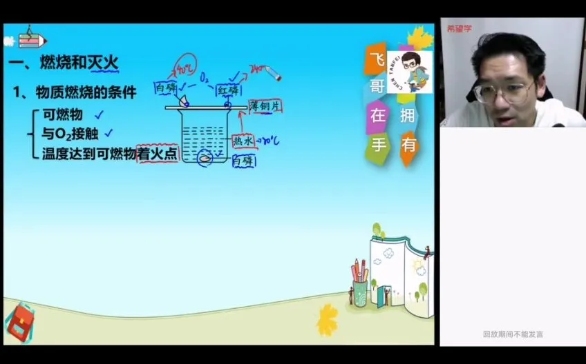 初三化学S班秋季系统课:陈谭飞精讲重难点与中考真题