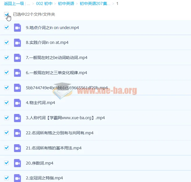 初中英语语法207集趣味动画精讲