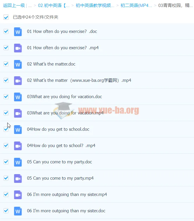 初中英语同步精讲：吴丹《青青校园，精彩英语》视频课程