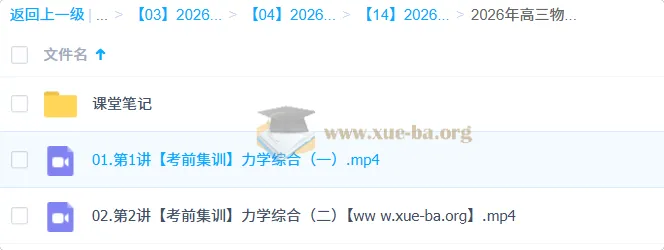 郑梦瑶2026高三高考物理冲刺密训班