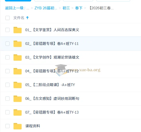 2026初三中考语文春下 人文创作自主学习·TY·A+·嵇聪聪