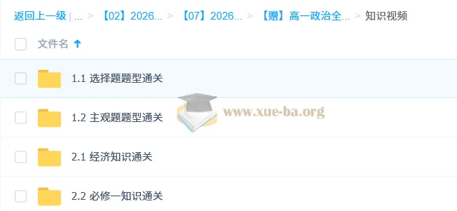 2026高一政治张博文全体系规划学习卡·上(3期)