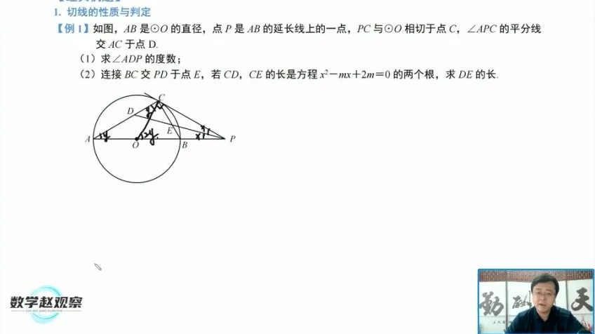 北师大版9年级下册数学同步课（基础+拔高）赵观察精讲