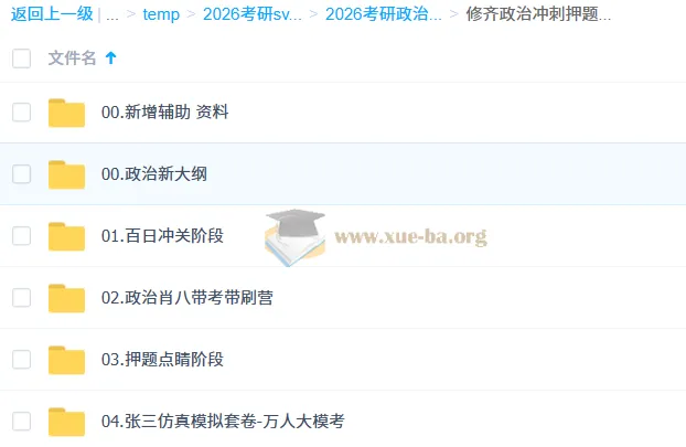 2026考研政治冲刺押题班·张修齐全程精讲