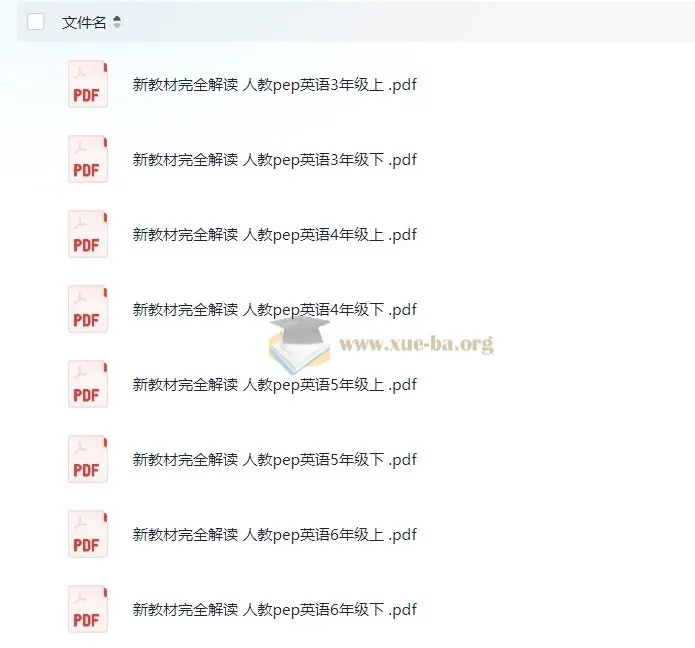 小学英语2024新教材完全解读 人教PEP版全年级同步辅导
