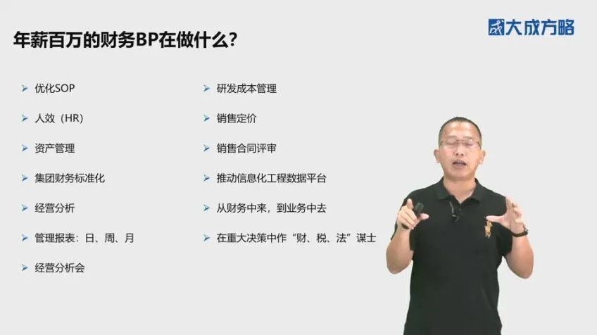 财务BP实战特训:业财融合核心技能与全链条决策支持