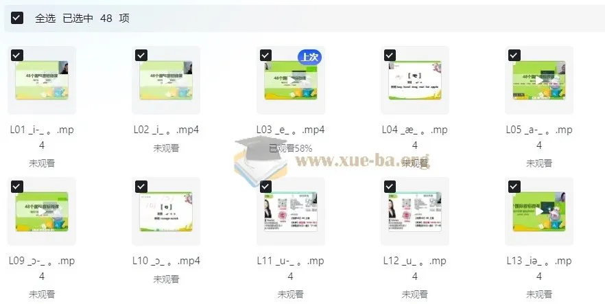 乐读英语:48个国际音标微课,系统掌握标准发音