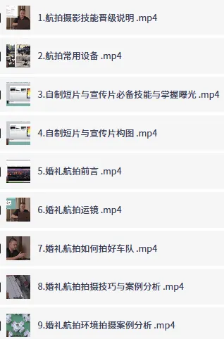 大疆无人机全系航拍教程:从婚礼到电影级运镜手把手教学