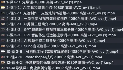 AI导演课:从零掌握AIGC视频制作方法论,独立完成专业级影视创作