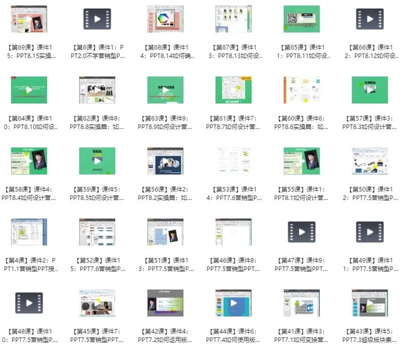 3天变身营销型PPT高手:从思维到实操的全流程课程