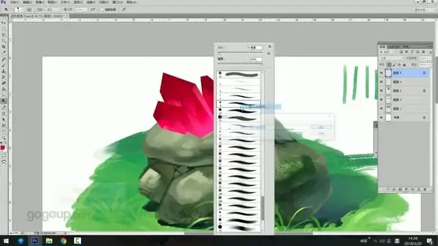 CG插画场景绘制全攻略：新手入门到进阶的20节系统课程
