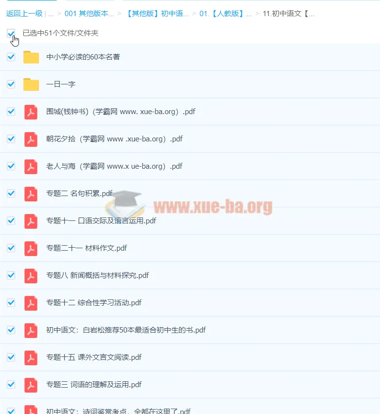 初中语文知识点合集:名著导读、写作技巧与考点精讲