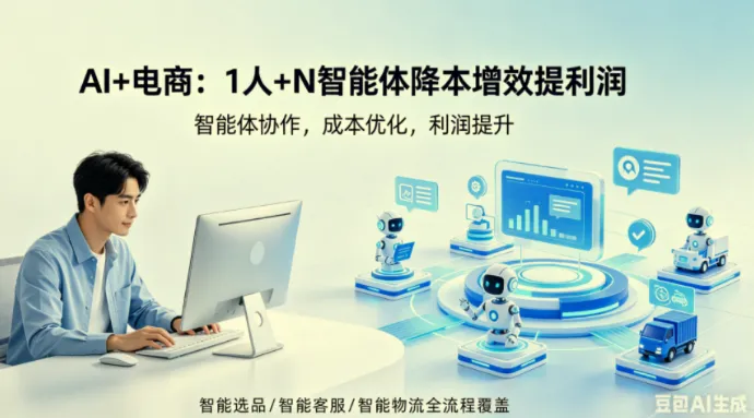 AI+电商实战：一人多智能体降本增效全流程解析