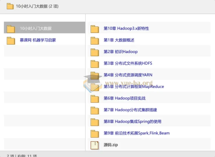 10小时入门大数据:从Hadoop到机器学习的系统实战课