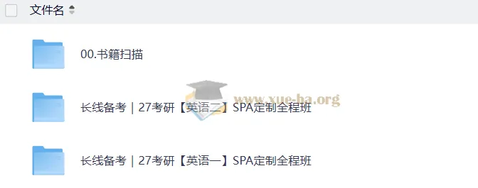 2027考研英语全程备考：石雷鹏橙啦SPA定制课程