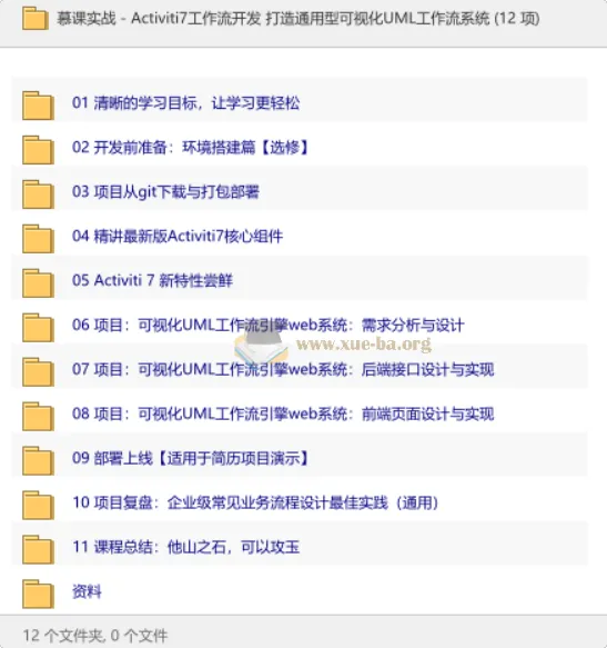 Activiti7工作流开发实战:构建通用型可视化UML工作流系统