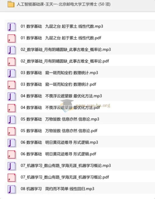人工智能基础课：王天一博士的系统入门指南