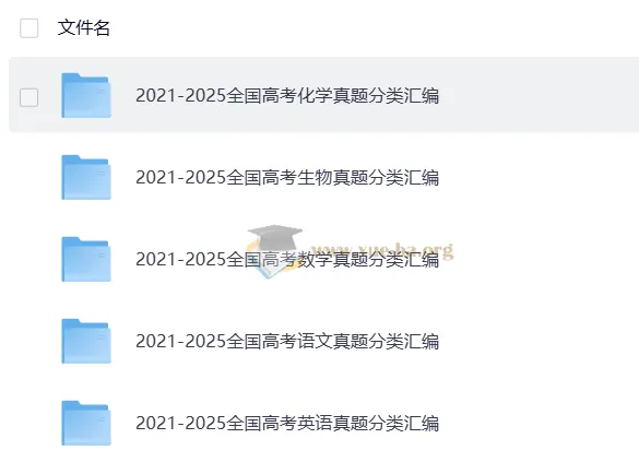 2026版高中五年真题汇编：2021-2025高考语数英化生必刷题库