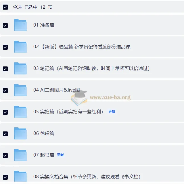 小红书电商与AI技能提升系统课