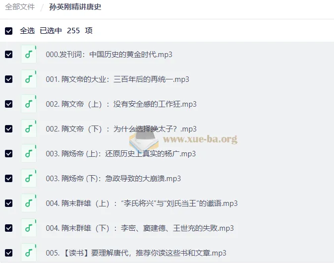 孙英刚精讲唐史：从隋末群雄到武周风云的深度解读