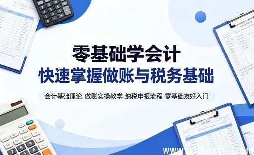 会计基础与实操全攻略：从概念到纳税申报系统教学视频教程