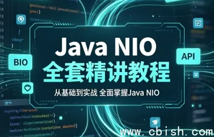 Java NIO全套精讲教程(BIO/NIO/AIO原理对比与NIO API源码深度解析)