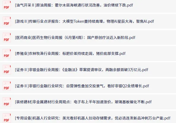 全网付费文章·大佬文集圈·学习先锋·精选研报(6月29日更新)