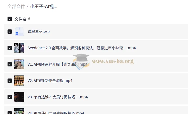 小王子AI视频从0到1系统课：全流程实战教程