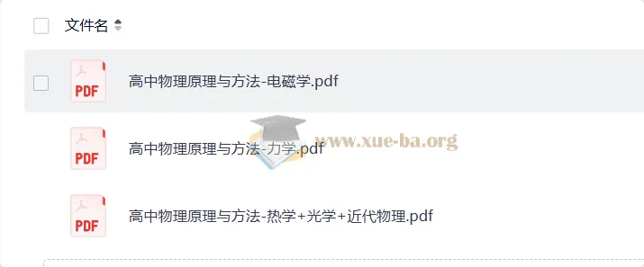 2026高中物理原理与方法三册 力学电磁学热学光学近代物理全收录