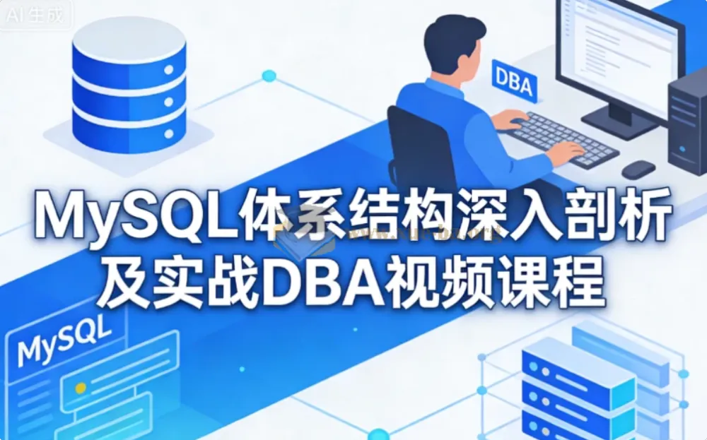 MySQL体系结构深入剖析与实战DBA运维视频教程
