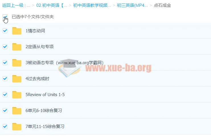 初三英语点石成金：语法专项突破与单元综合复习