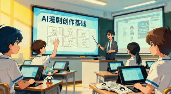 周老师AI漫剧创作全流程实战课：从爆款拆解到成片发布