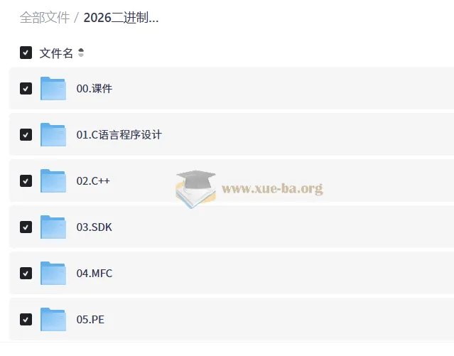 2026二进制安全课程 从C语言到逆向工程完整学习路径