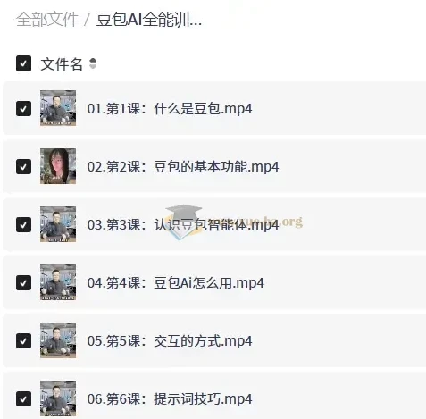 豆包AI全能训练营:从小白到高手实战视频教程