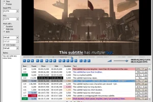 开源字幕编辑利器：Subtitle Workshop v6.2.12 中文免费版