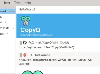 CopyQ v9.0.0：开源跨平台的高级剪贴板管理利器