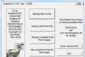 Drive SnapShot汉化版：德国系统热备份利器