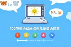 100节趣味英语动画，开启儿童英语启蒙之旅