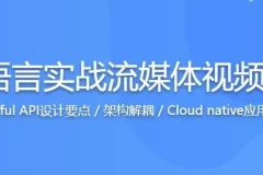 Go语言实战流媒体视频网站开发课程：源码课件俱全，助力高效学习