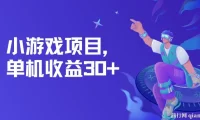 高收益小游戏项目：单机日赚30+，独家养号秘籍
