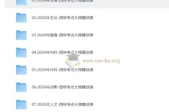 2026贺银成西医综合考研全程课程